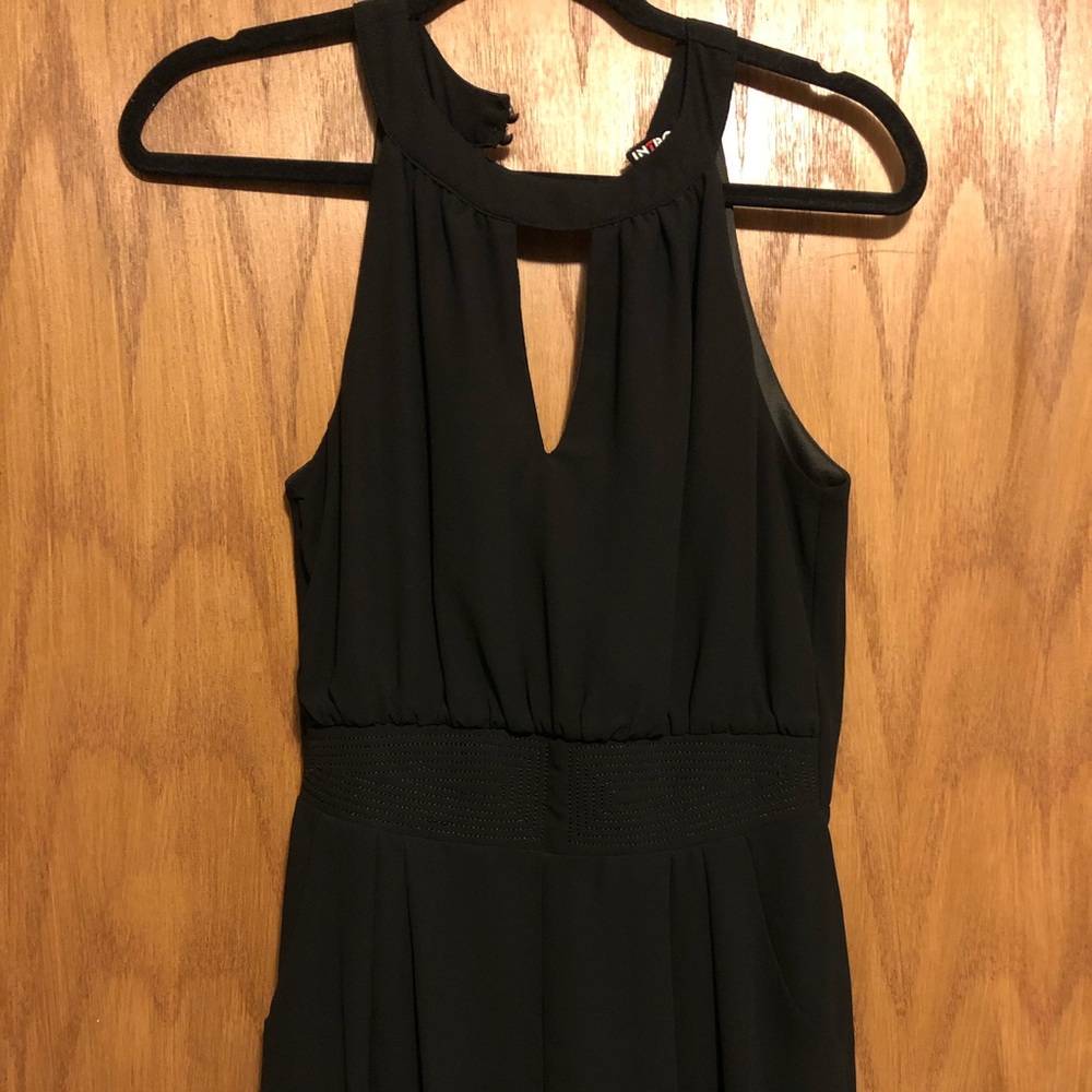 INTRO Black Romper